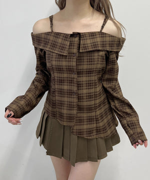 ブラウン モデル：160㎝ F着用