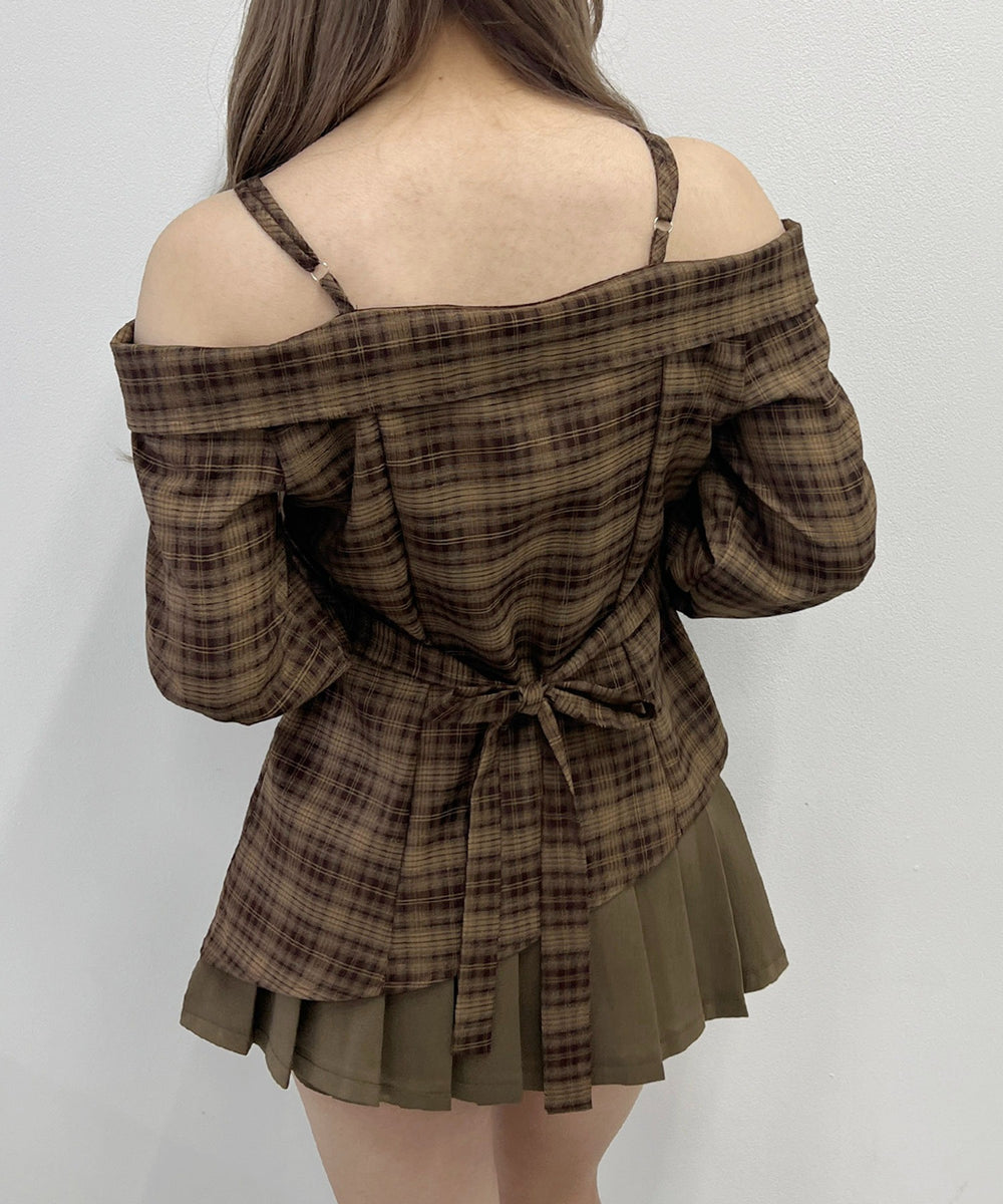 ブラウン モデル：160㎝ F着用