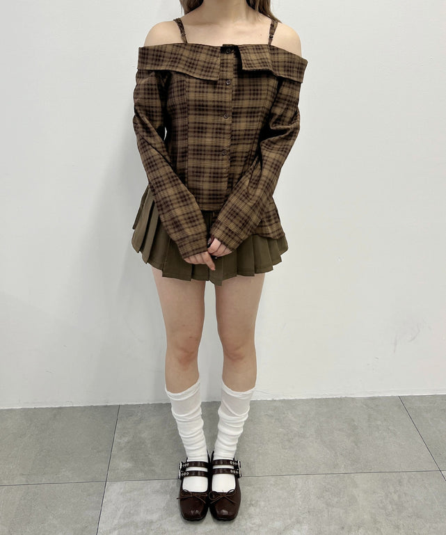 ブラウン モデル：160㎝ F着用