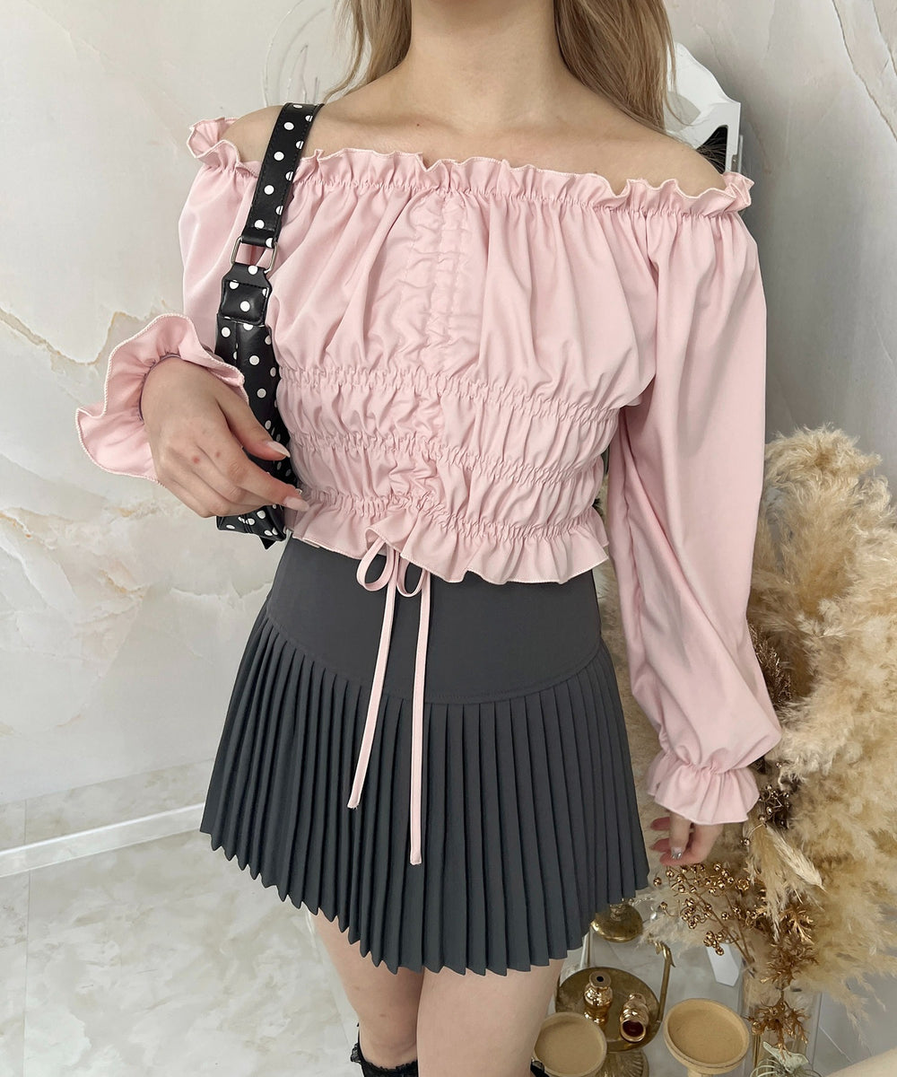 ピンク モデル：160㎝ F着用