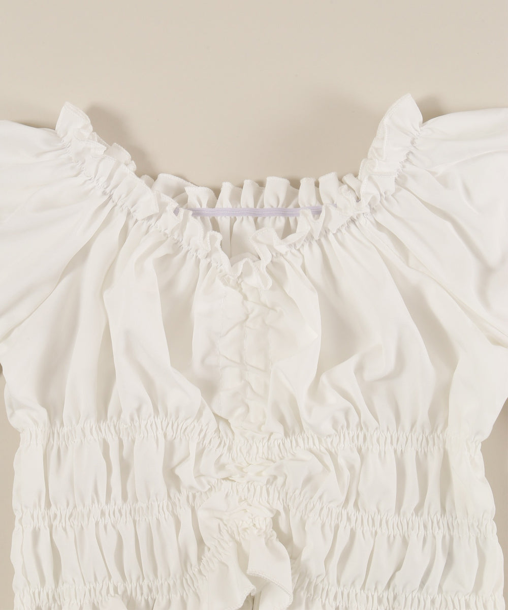 2WAYドロストデザインブラウス