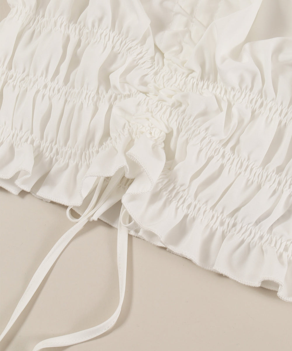 2WAYドロストデザインブラウス