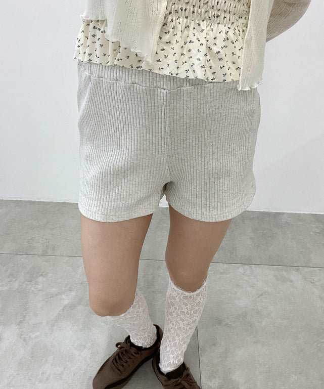 コンパクトリブショートパンツ – WEGO ONLINE STORE