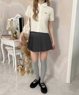 ホワイト モデル：160㎝ F着用