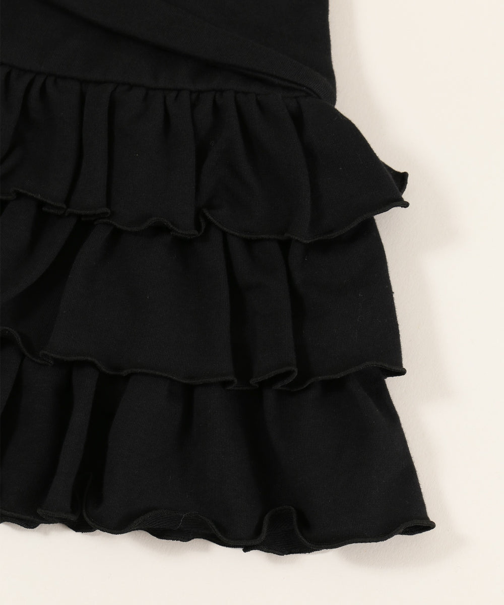 リボンベルトスウェットスカート