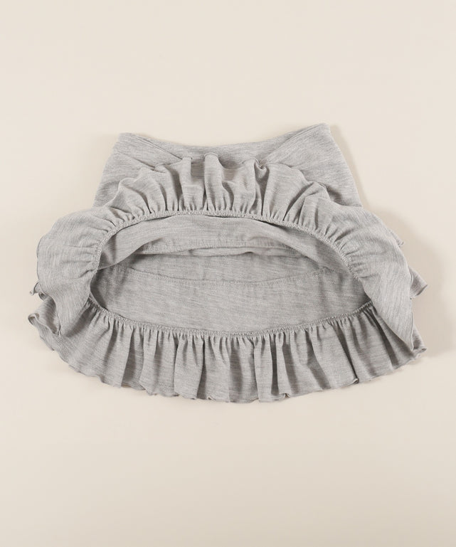 リボンベルトスウェットスカート