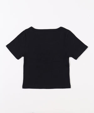 フロントレースアップトップス