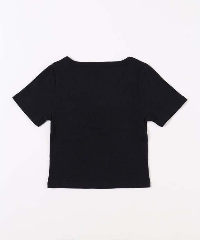 フロントレースアップトップス