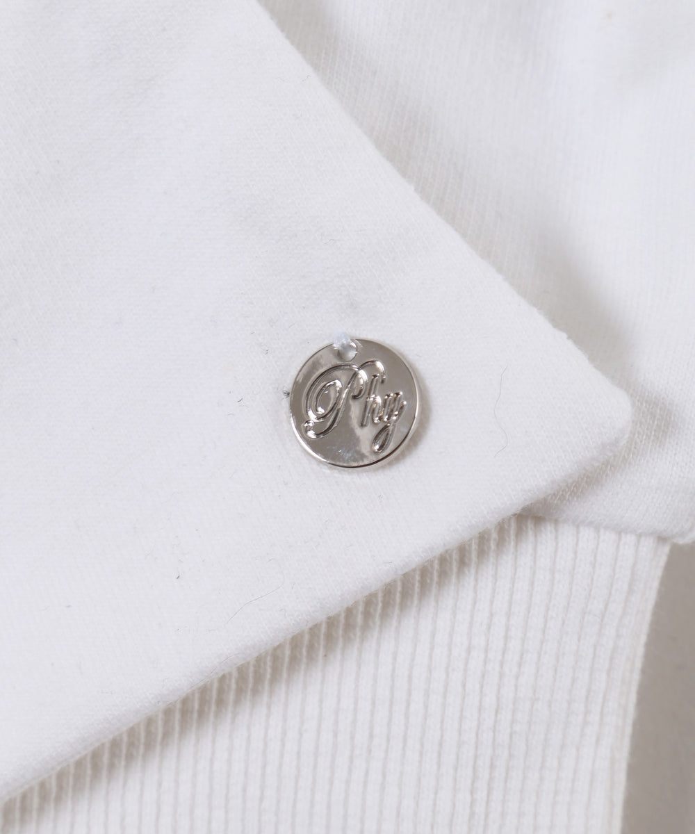 ビッグリボン半袖パーカー