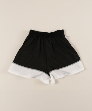 レースレイヤードショートパンツ