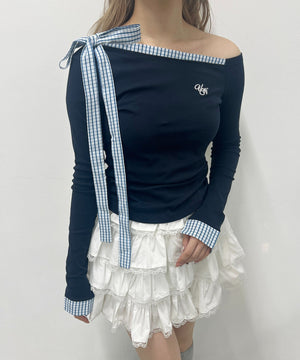 ネイビー モデル：160㎝ F着用