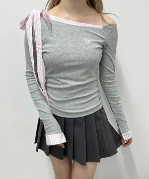 グレー モデル：160㎝ F着用