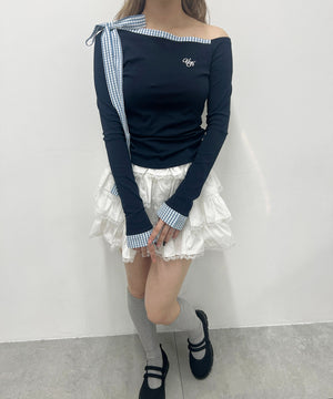 ネイビー モデル：160㎝ F着用