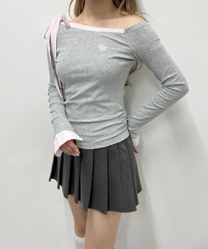 グレー モデル：160㎝ F着用