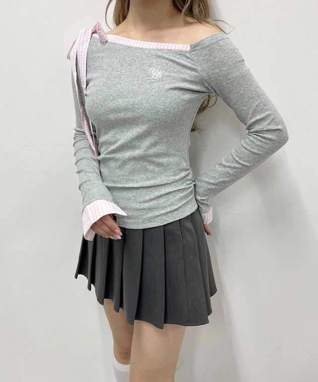 グレー モデル：160㎝ F着用