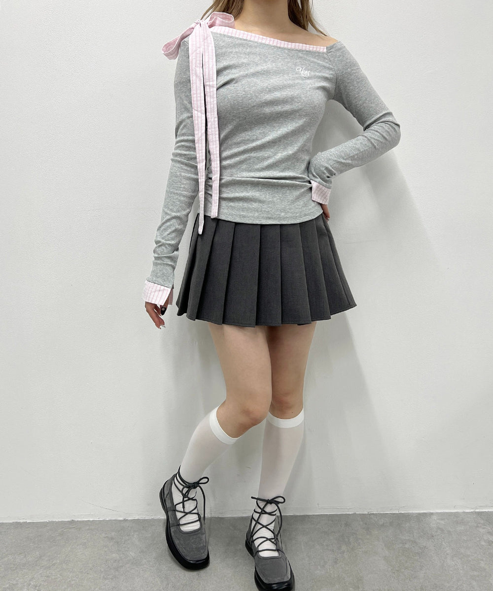 グレー モデル：160㎝ F着用