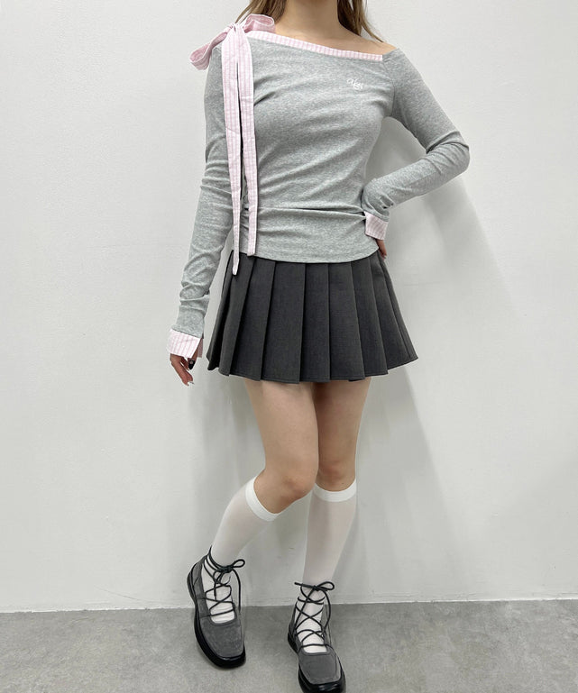 グレー モデル：160㎝ F着用