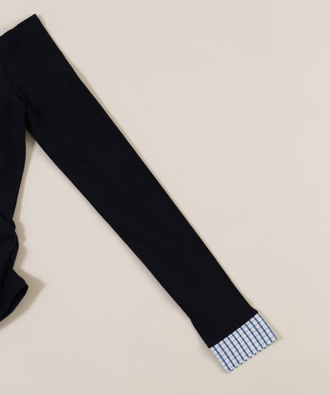 ショルダーリボンオフショルトップス