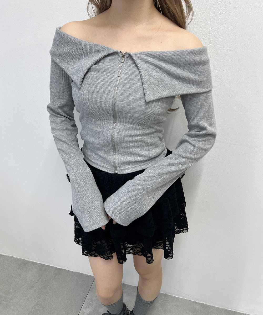 グレー モデル：160㎝ F着用