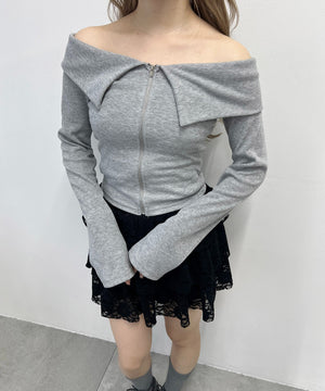 グレー モデル：160㎝ F着用