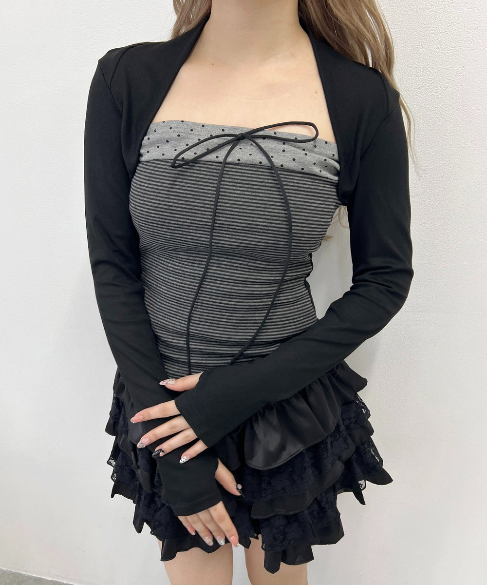 ブラック モデル：160㎝ F着用