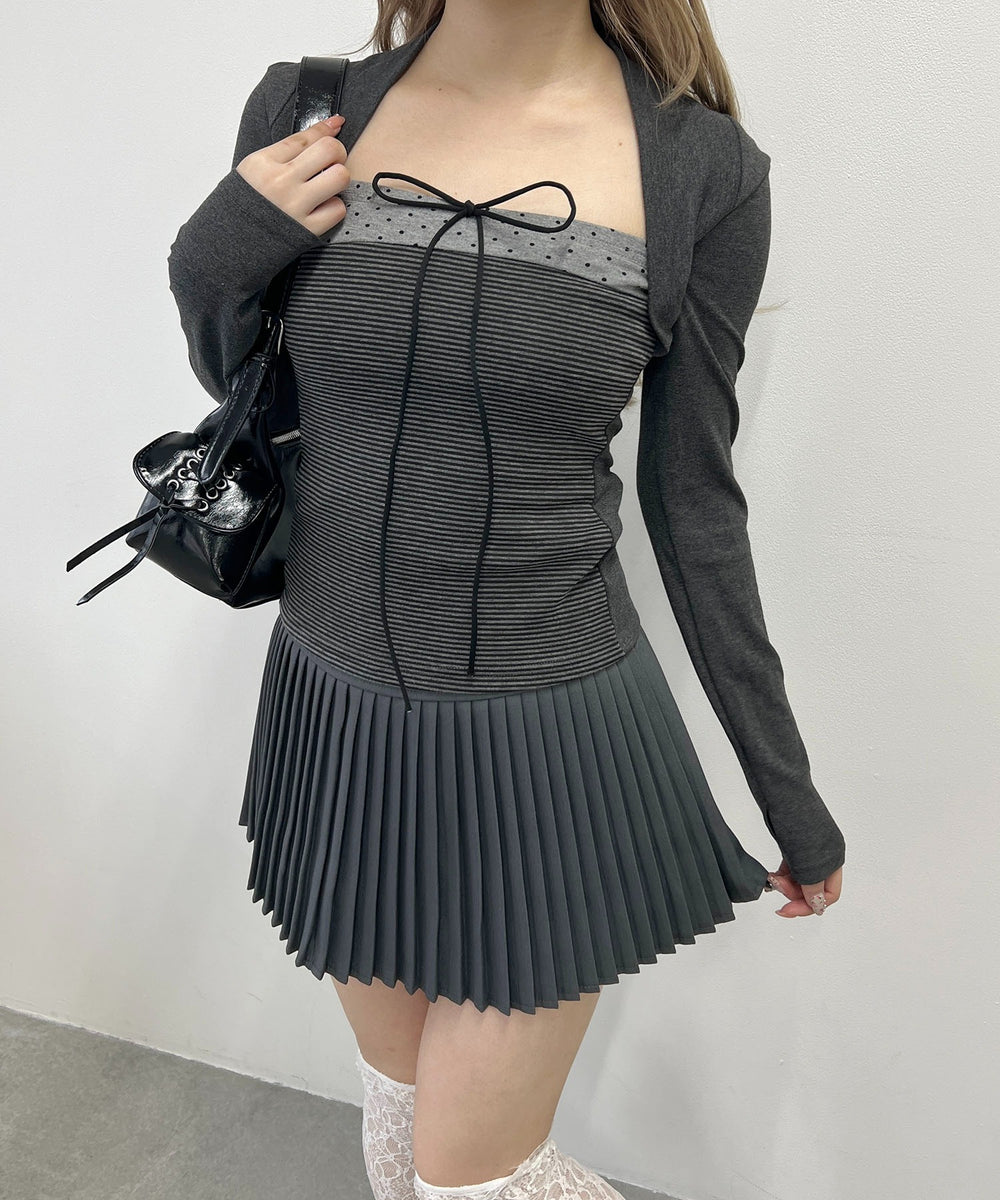 グレー モデル：160㎝ F着用