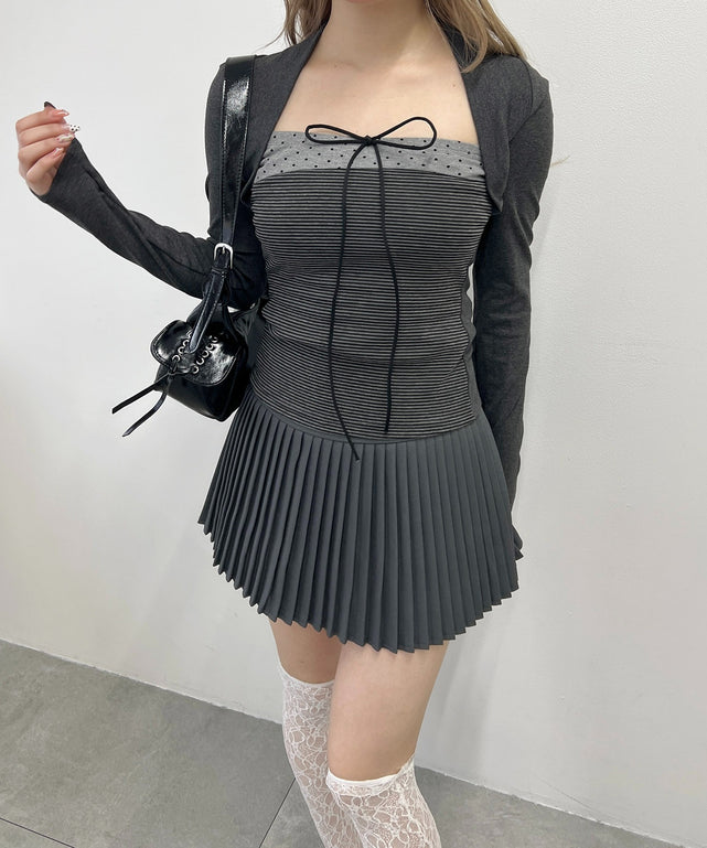 グレー モデル：160㎝ F着用