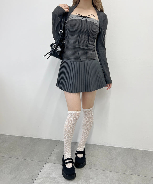 グレー モデル：160㎝ F着用