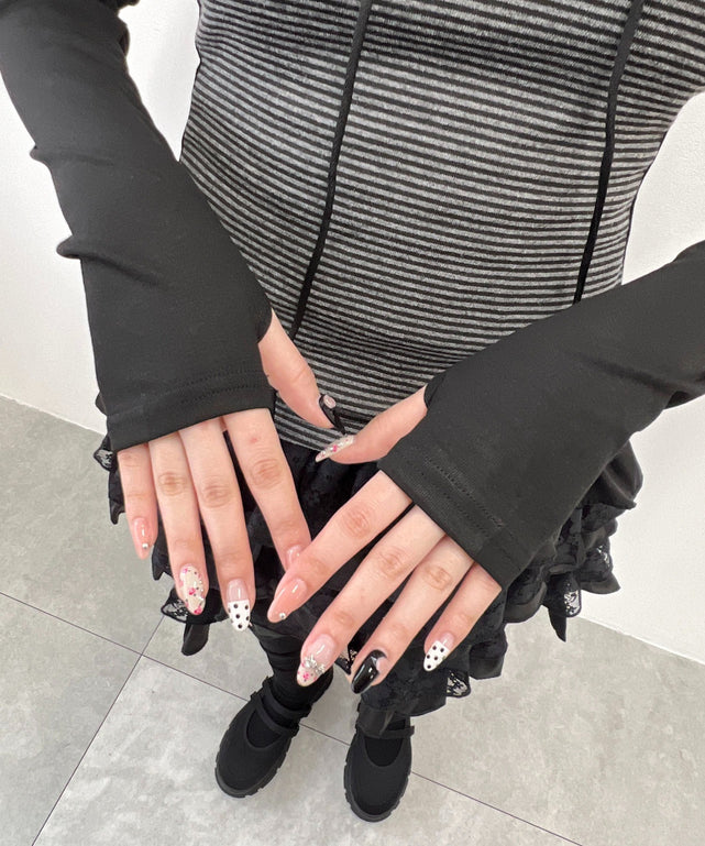 グレー モデル：160㎝ F着用