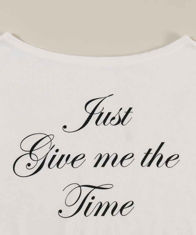 ワンショルメッセージトップス