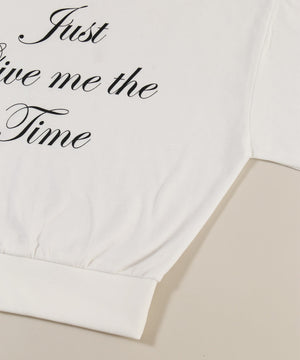 ワンショルメッセージトップス