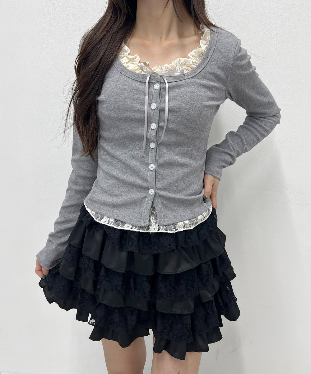 グレー モデル：157㎝ F着用