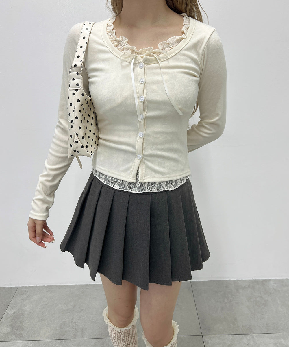 ホワイトアイボリー モデル：160㎝ F着用