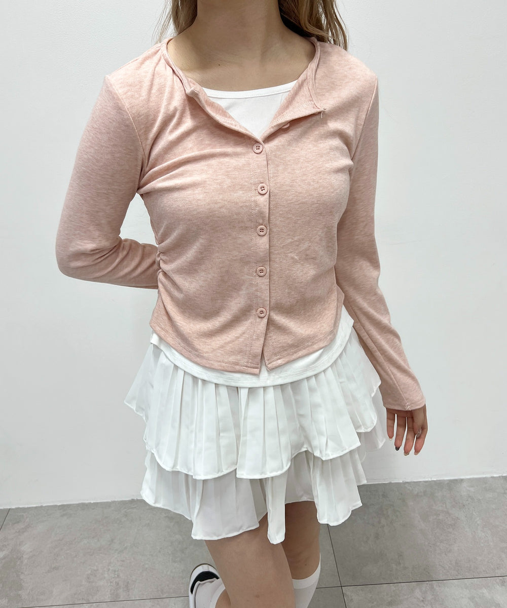 ピンク モデル：160㎝ F着用