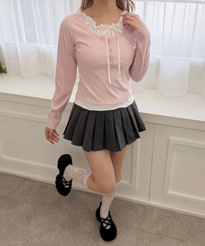 ピンク モデル：160㎝ F着用