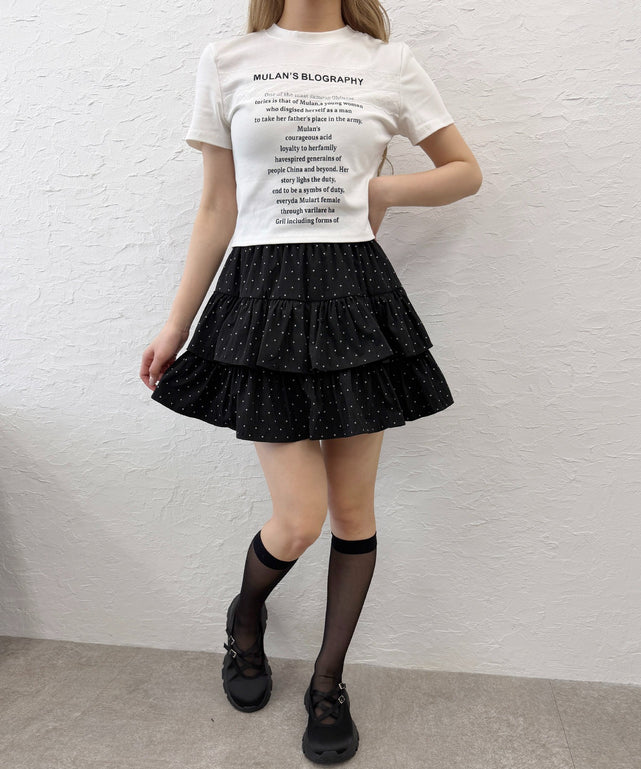 ホワイト モデル：160㎝ F着用