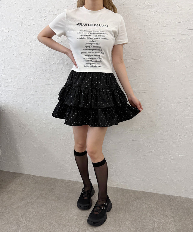 ホワイト モデル：160㎝ F着用