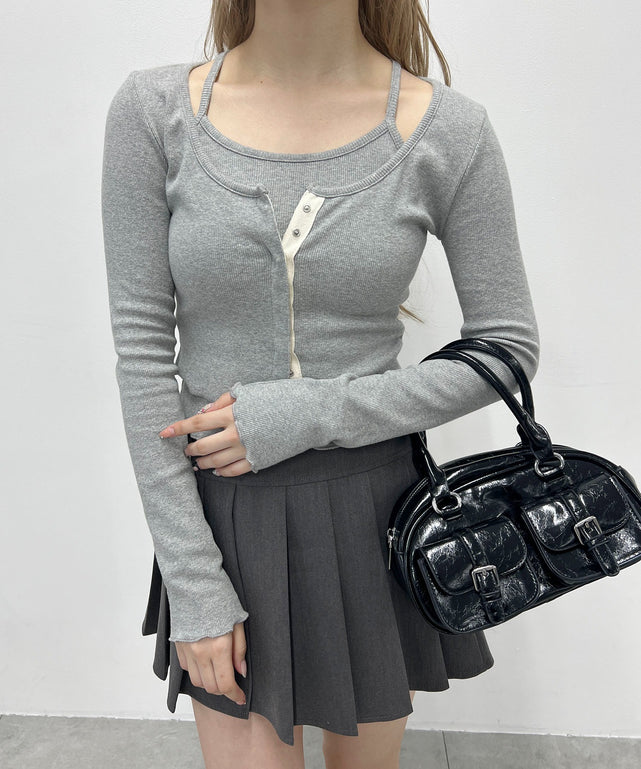 グレー モデル：160㎝ F着用