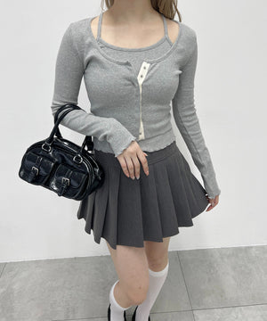 グレー モデル：160㎝ F着用