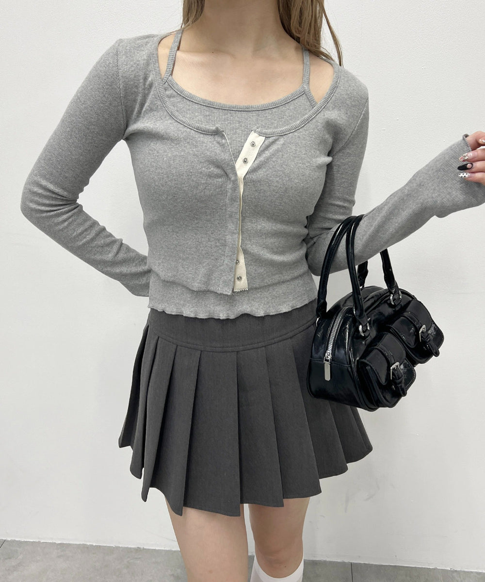 グレー モデル：160㎝ F着用