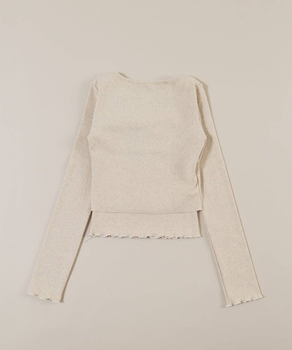 キャミセットコンパクトカーディガン