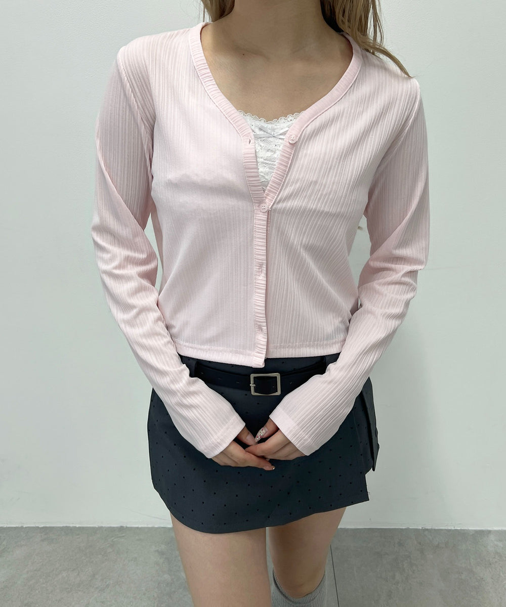 ピンク モデル：160㎝ F着用