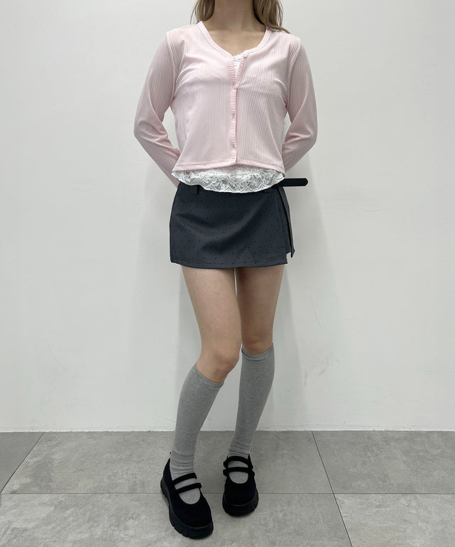 ピンク モデル：160㎝ F着用