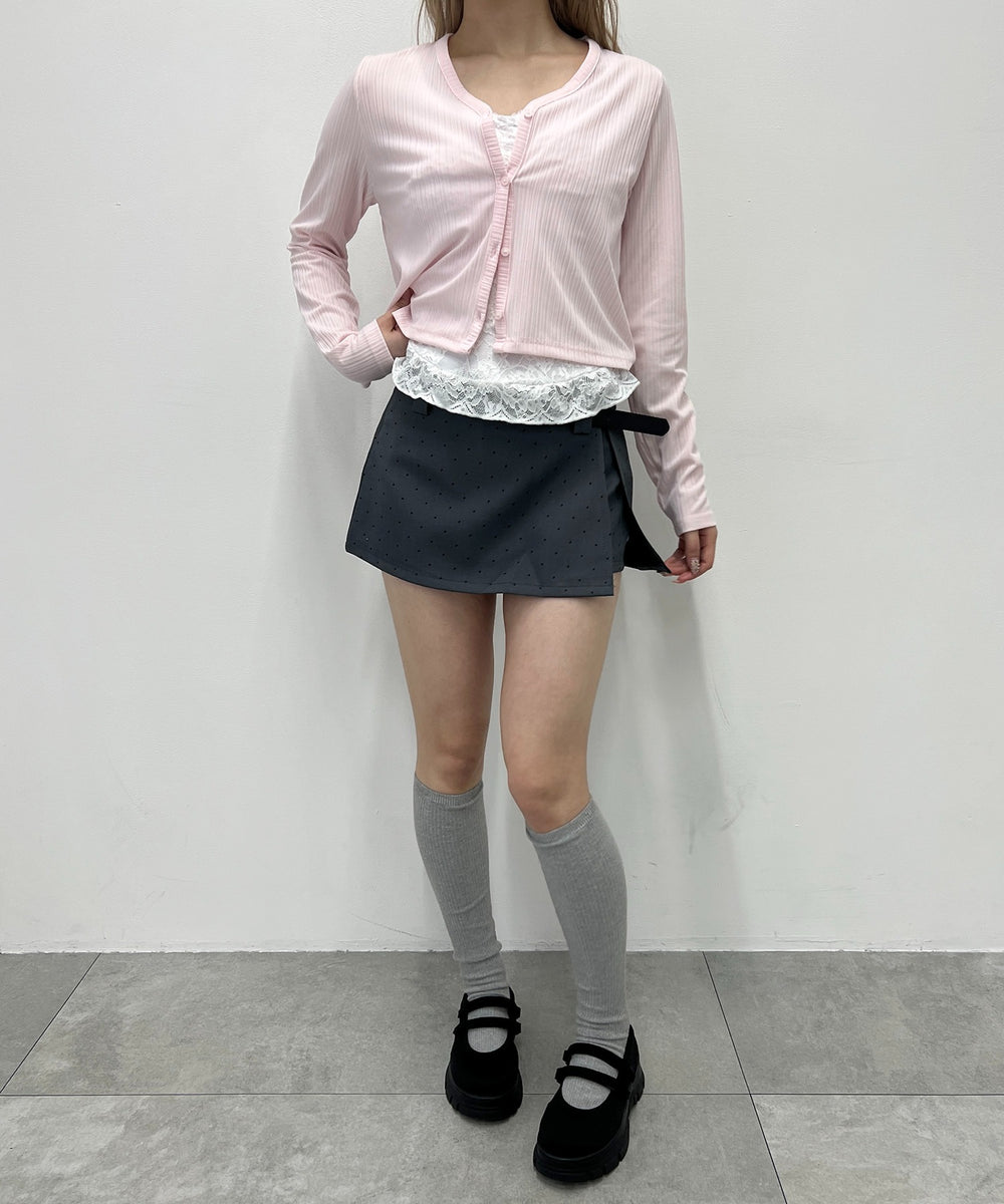 ピンク モデル：160㎝ F着用