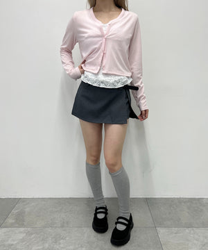 ピンク モデル：160㎝ F着用