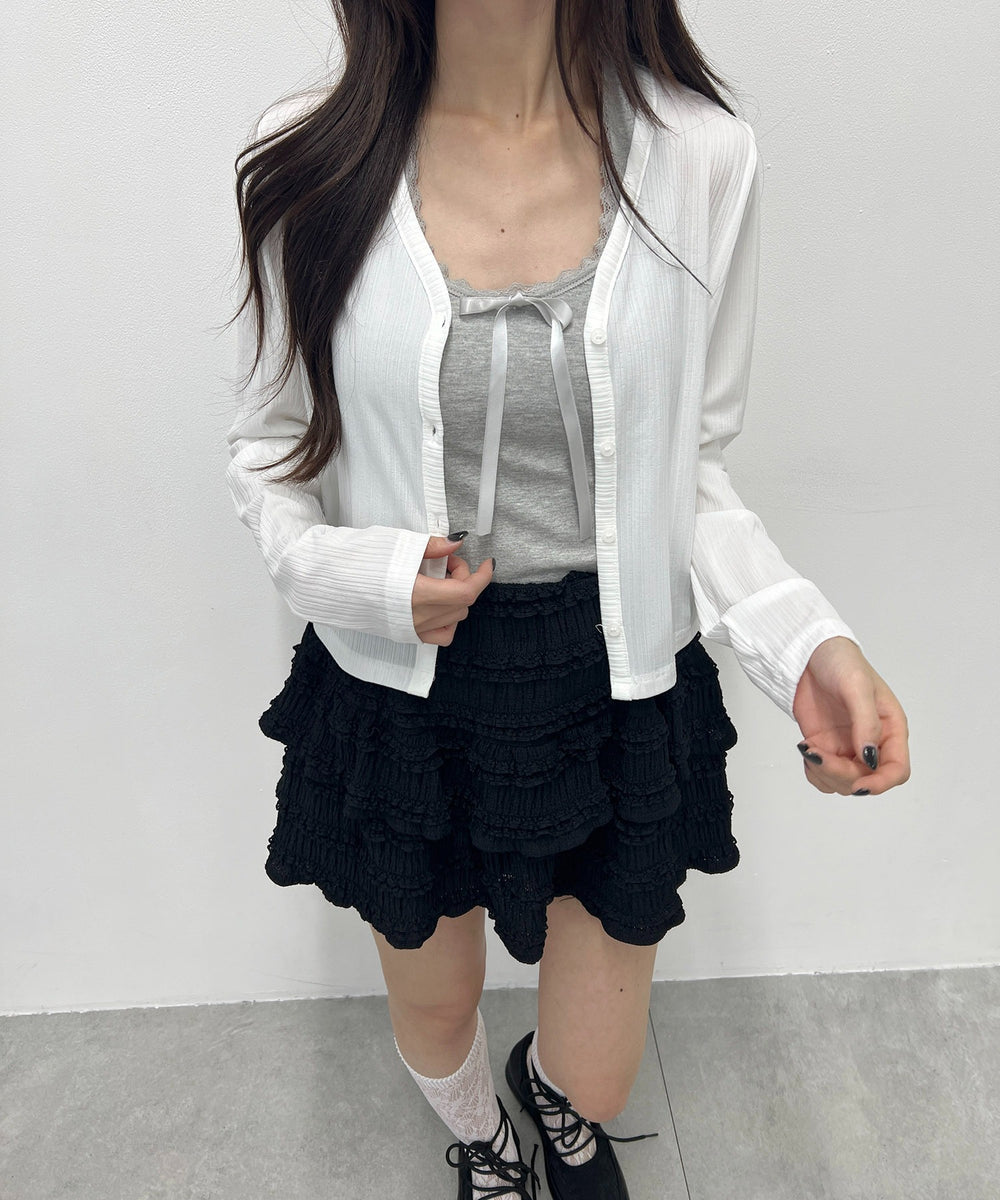 ホワイト モデル：157㎝ F着用