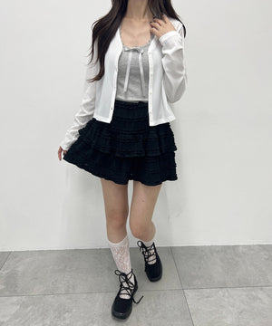 ホワイト モデル：157㎝ F着用