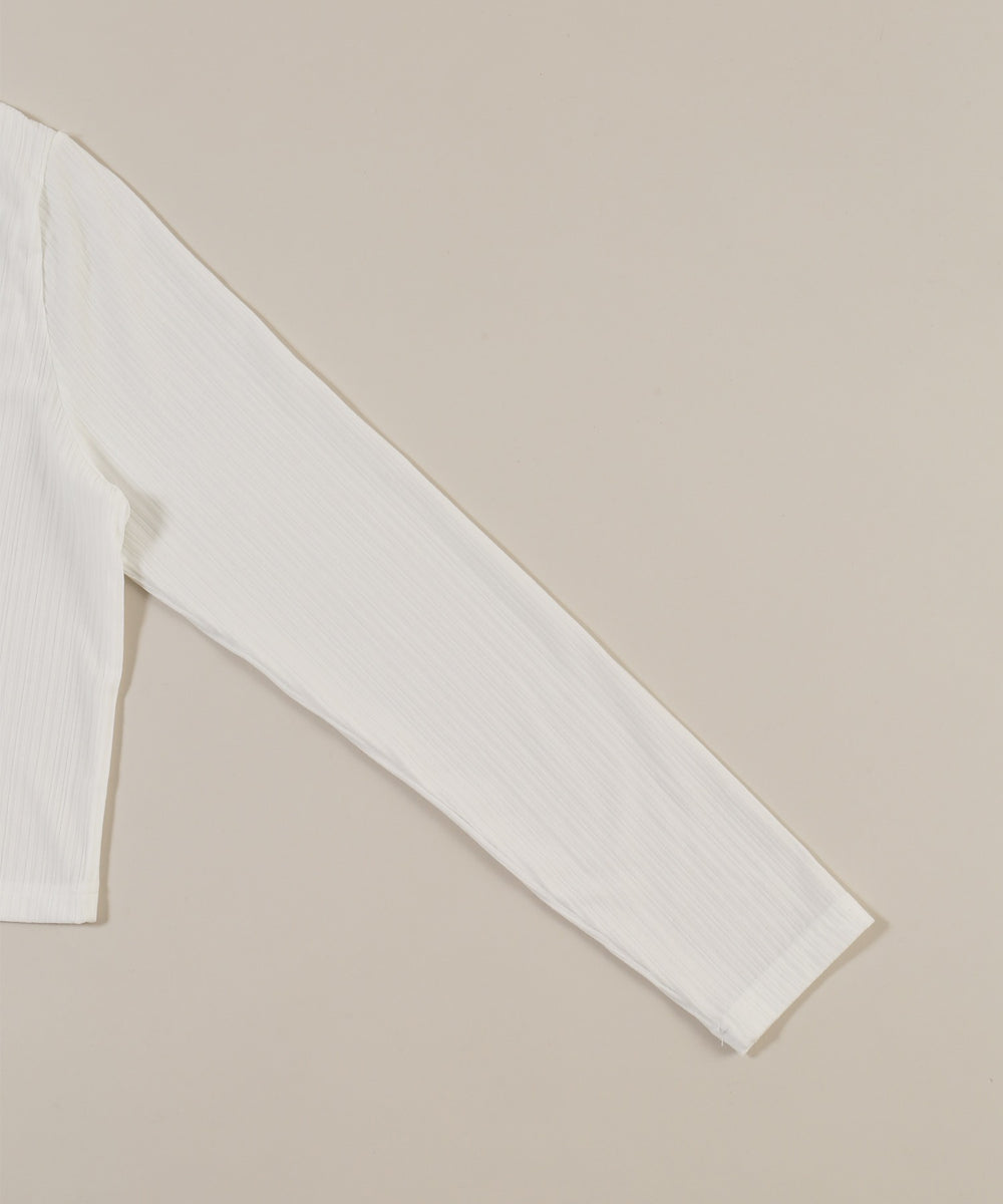 シンプルショートカーディガン