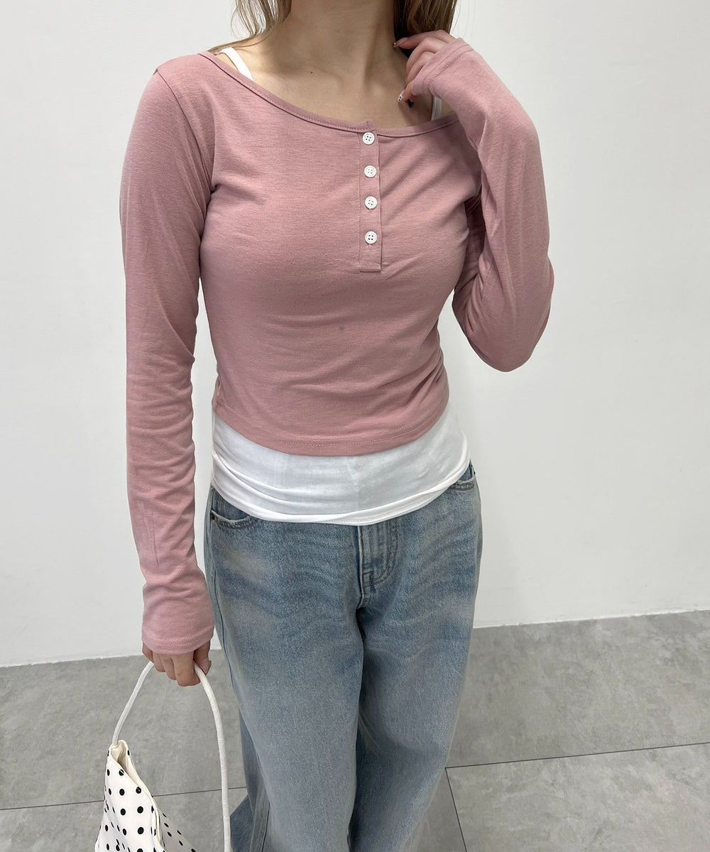 ピンク モデル：160㎝ F着用