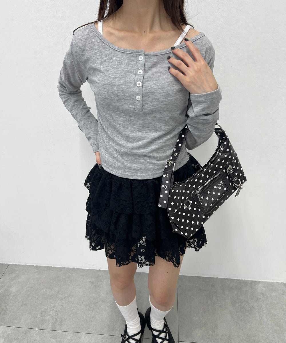 グレー モデル：157㎝ F着用